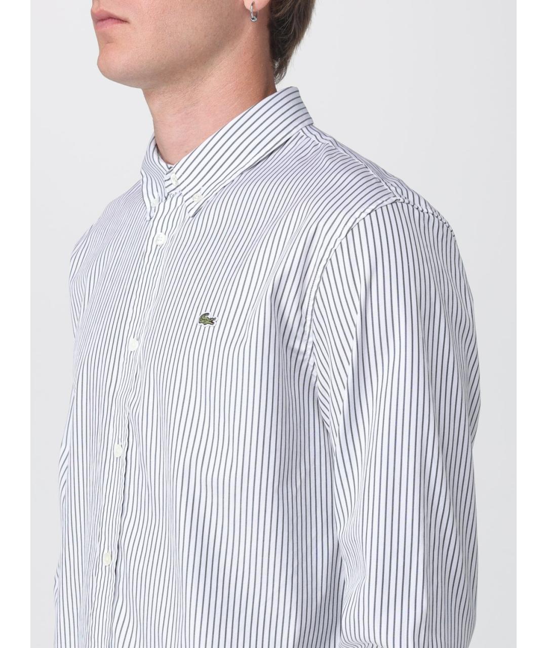 LACOSTE Мульти хлопковая кэжуал рубашка, фото 3