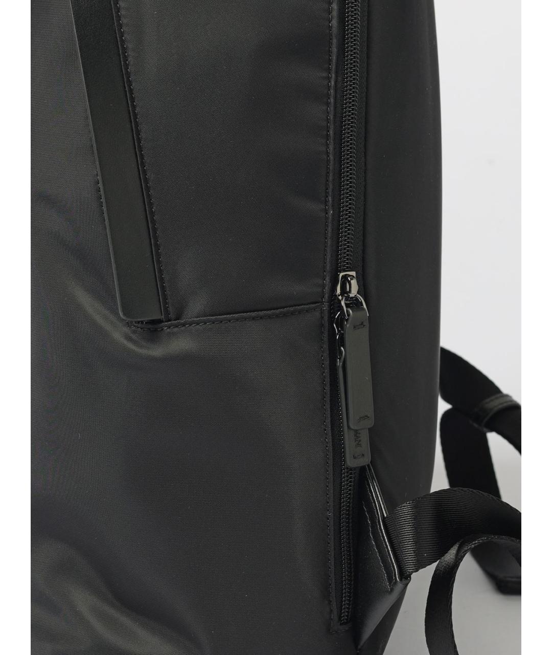 EMPORIO ARMANI Черный синтетический рюкзак, фото 3