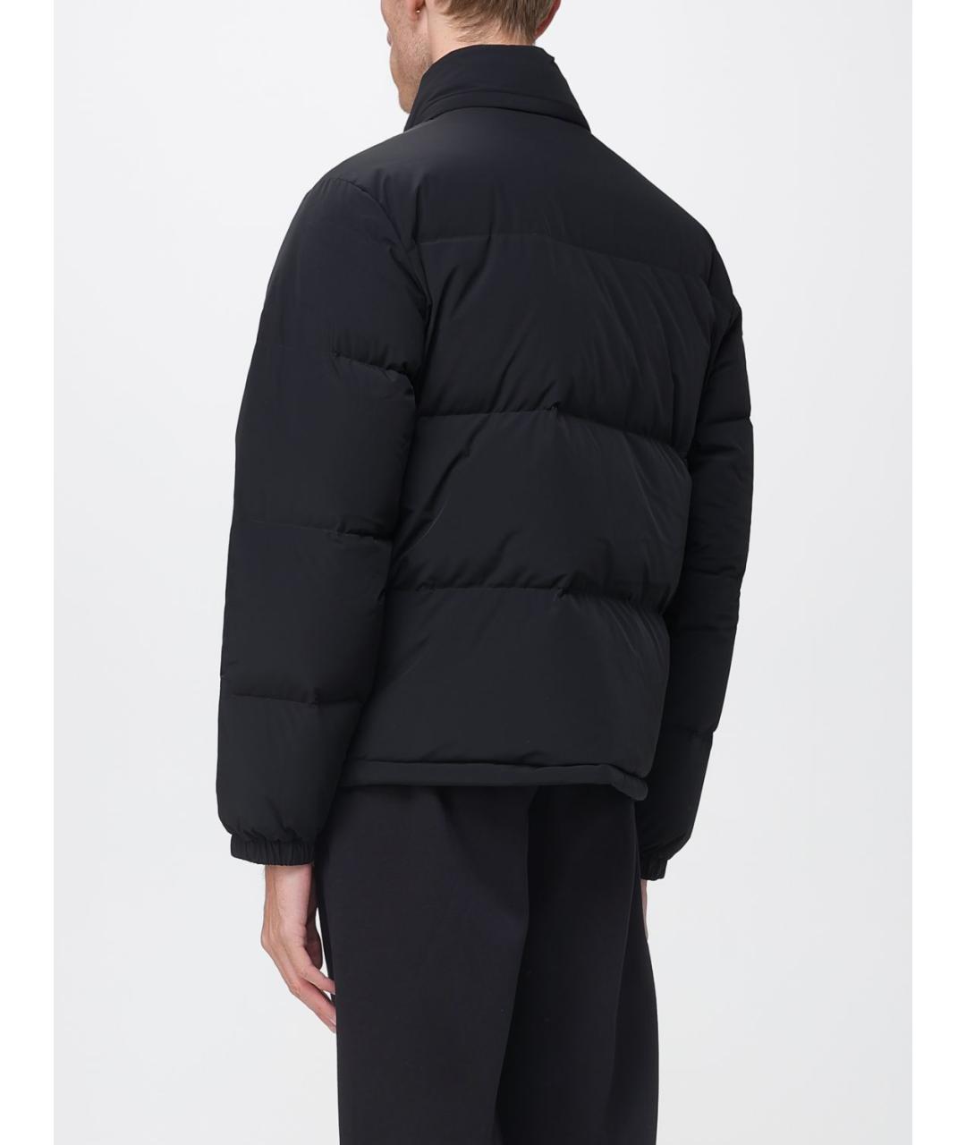 LACOSTE Черный полиамидовый пуховик, фото 2