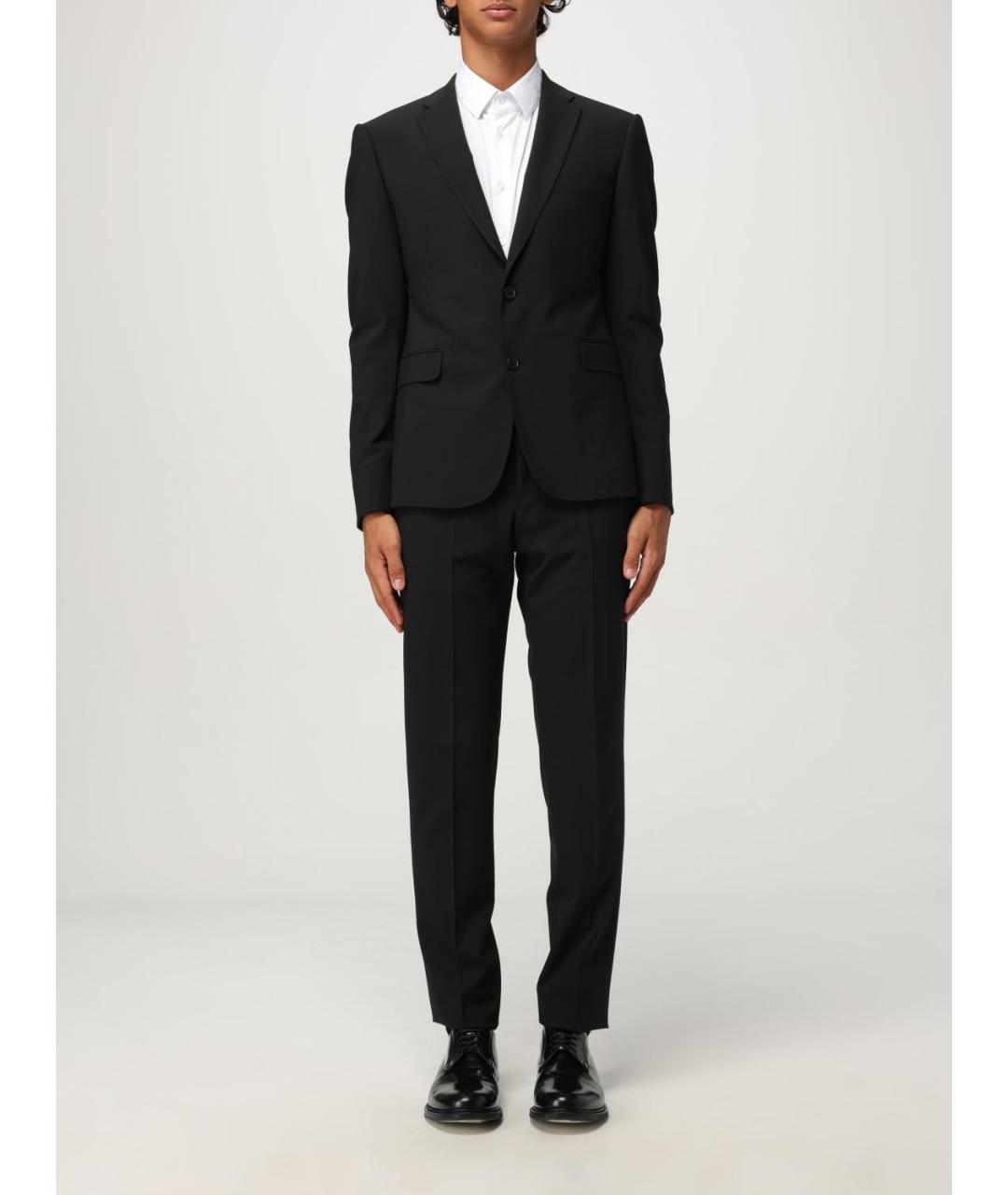 EMPORIO ARMANI Черный классический костюм, фото 7