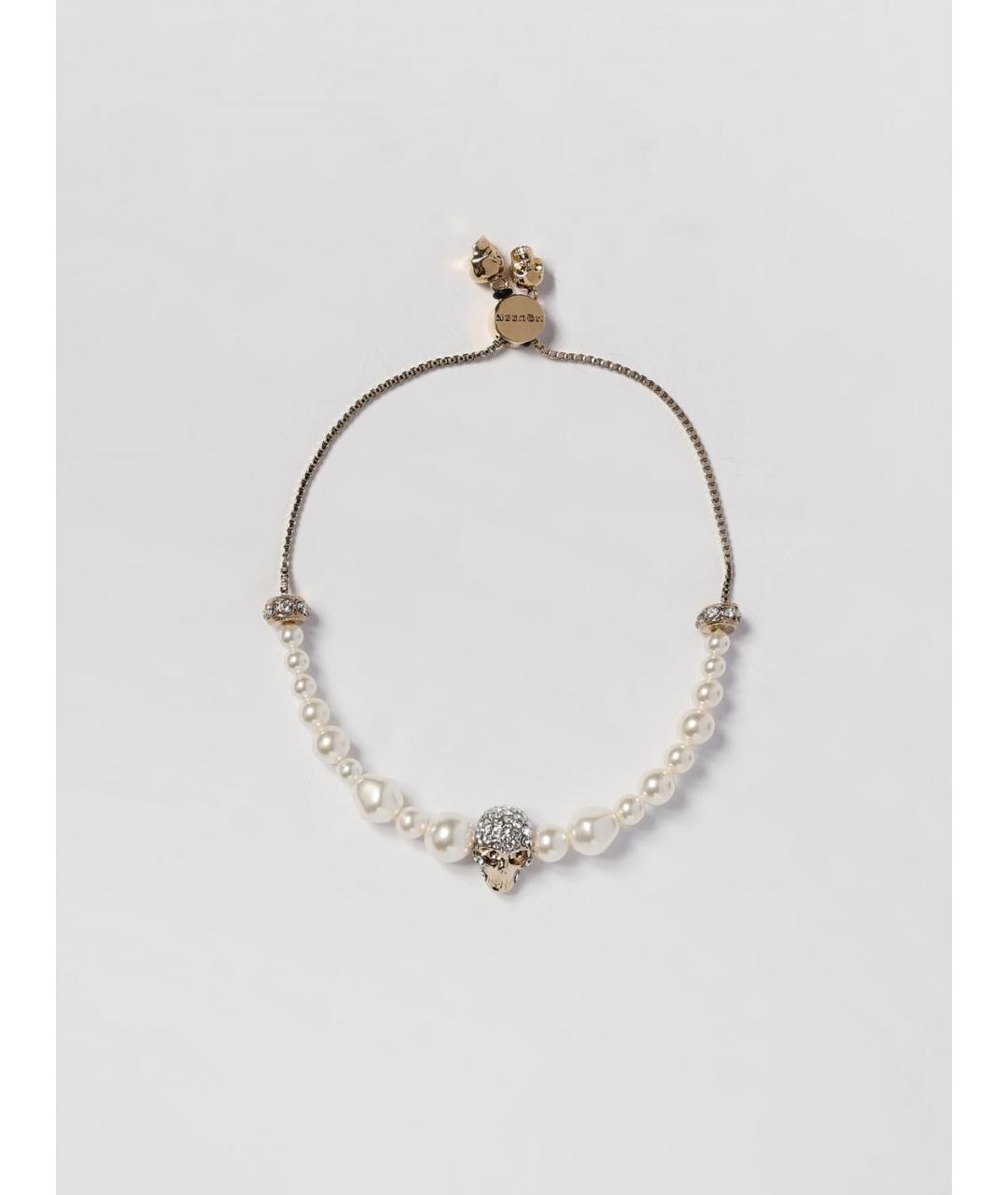 ALEXANDER MCQUEEN Золотой браслет, фото 4