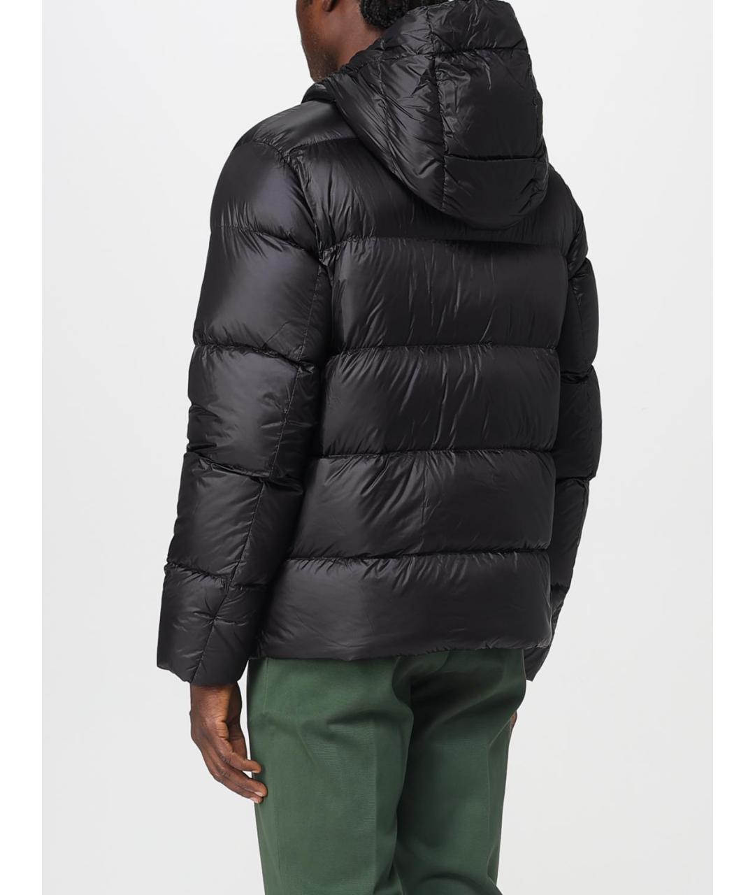 ADD Черный полиамидовый пуховик, фото 2