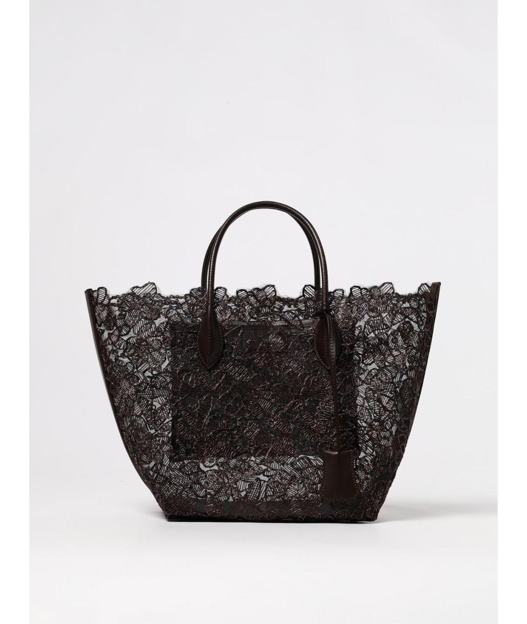 ERMANNO SCERVINO Коричневая сумка тоут, фото 6