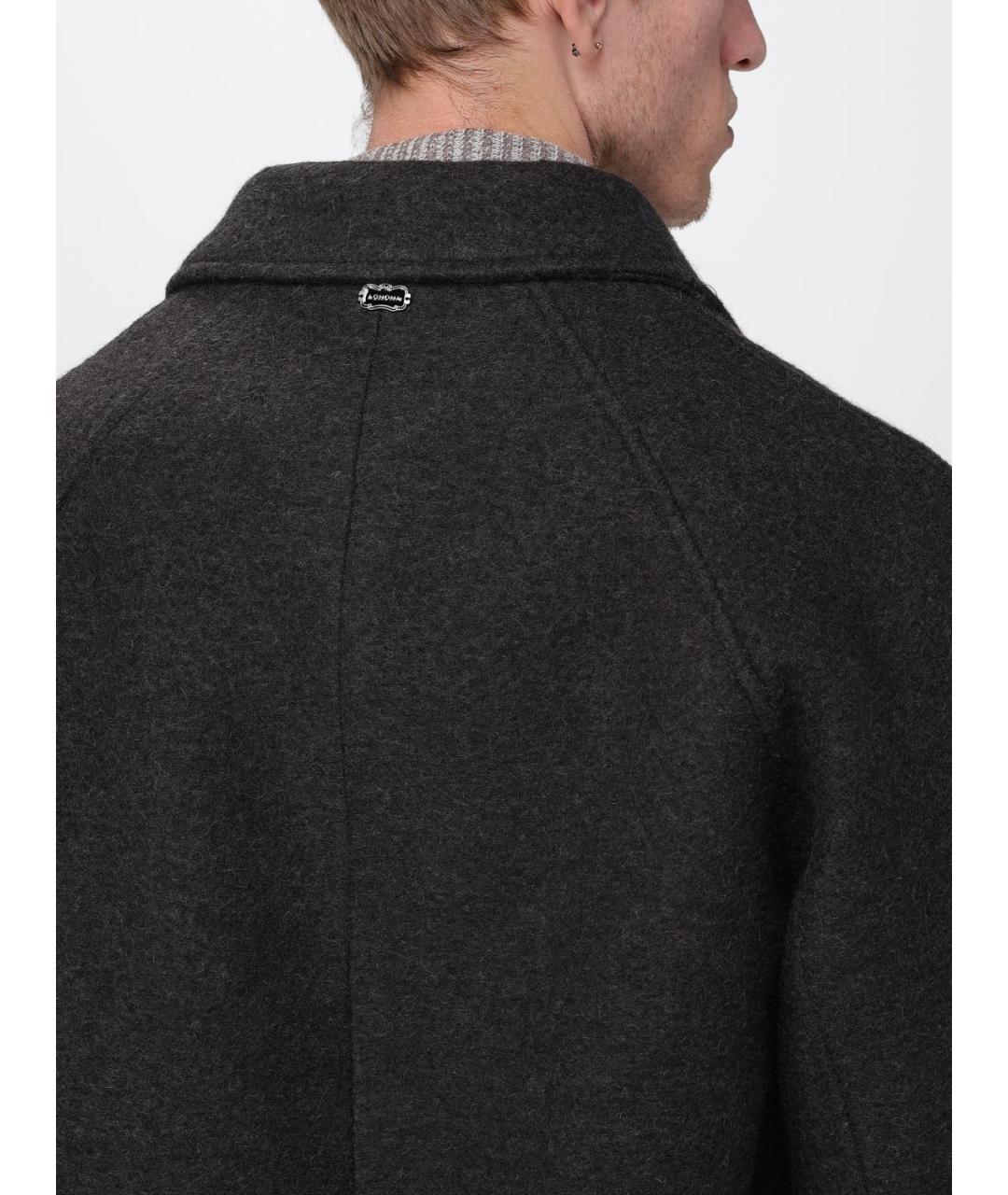 AGNONA Мульти шерстяное пальто, фото 4