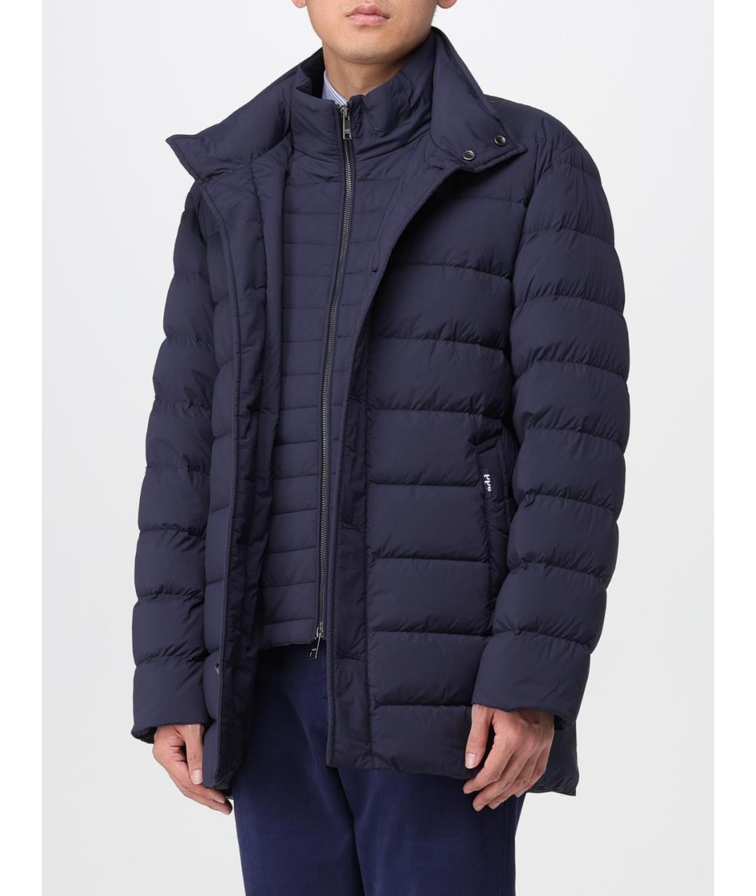 ADD Синий полиамидовый пуховик, фото 3