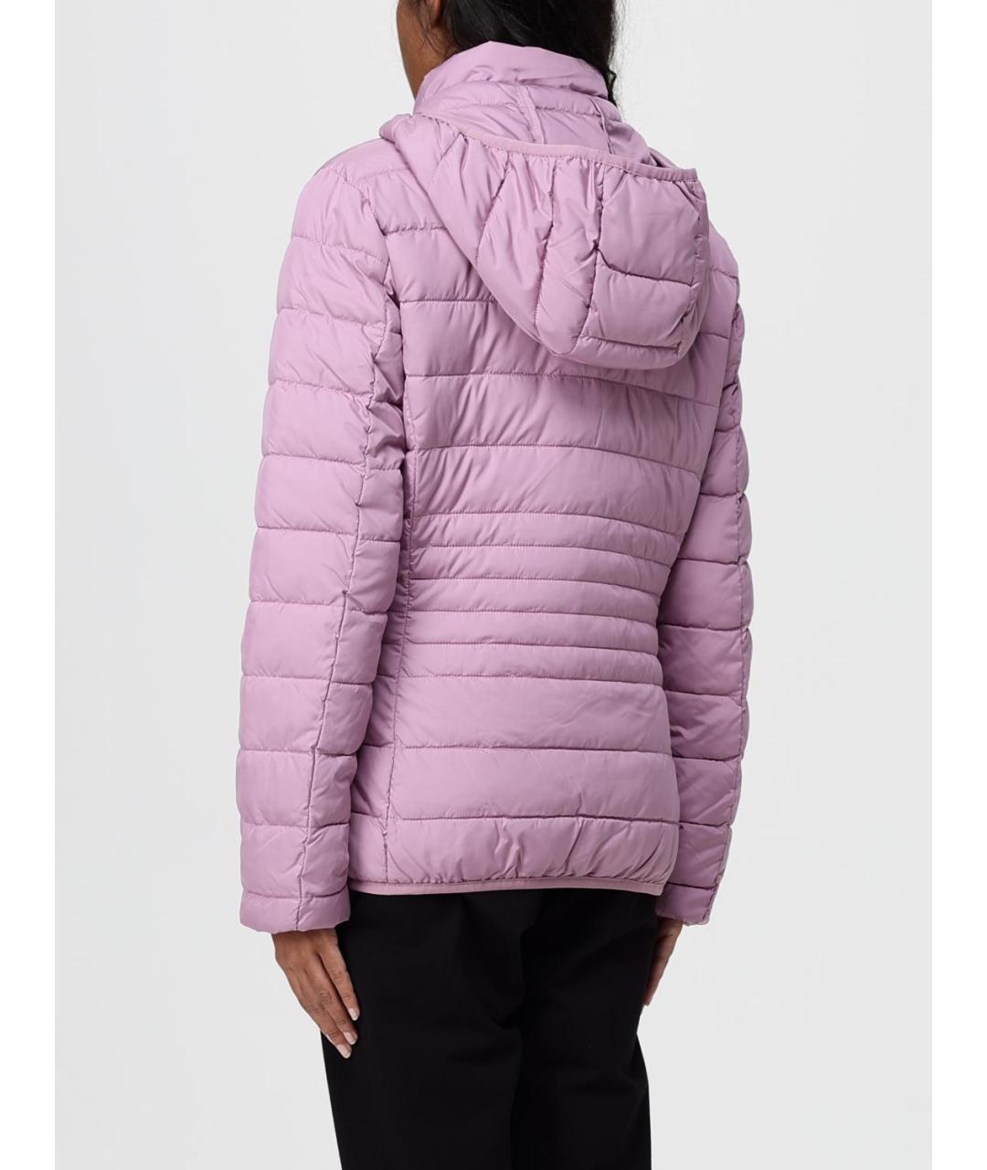 EA7 Розовая полиэстеровая куртка, фото 3