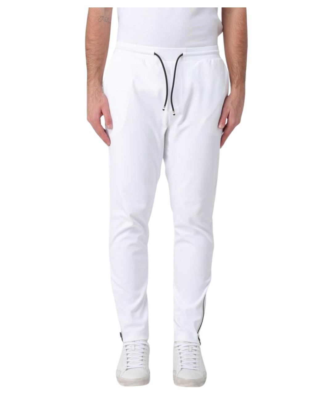 HUGO BOSS Белые полиамидовые повседневные брюки, фото 1