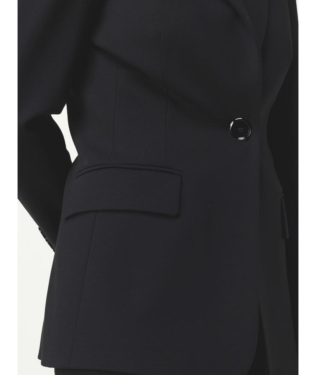 PINKO Черный вискозный жакет/пиджак, фото 5