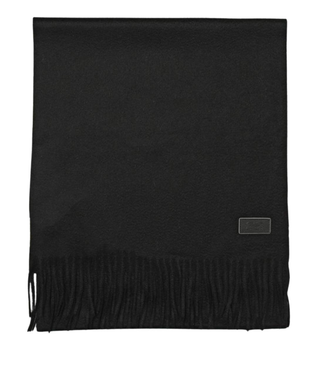 AGNONA Черный шарф, фото 1