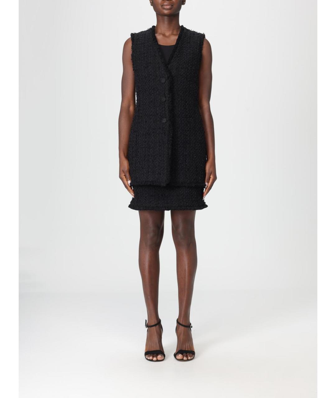 HUGO BOSS Черная хлопковая жилетка, фото 6