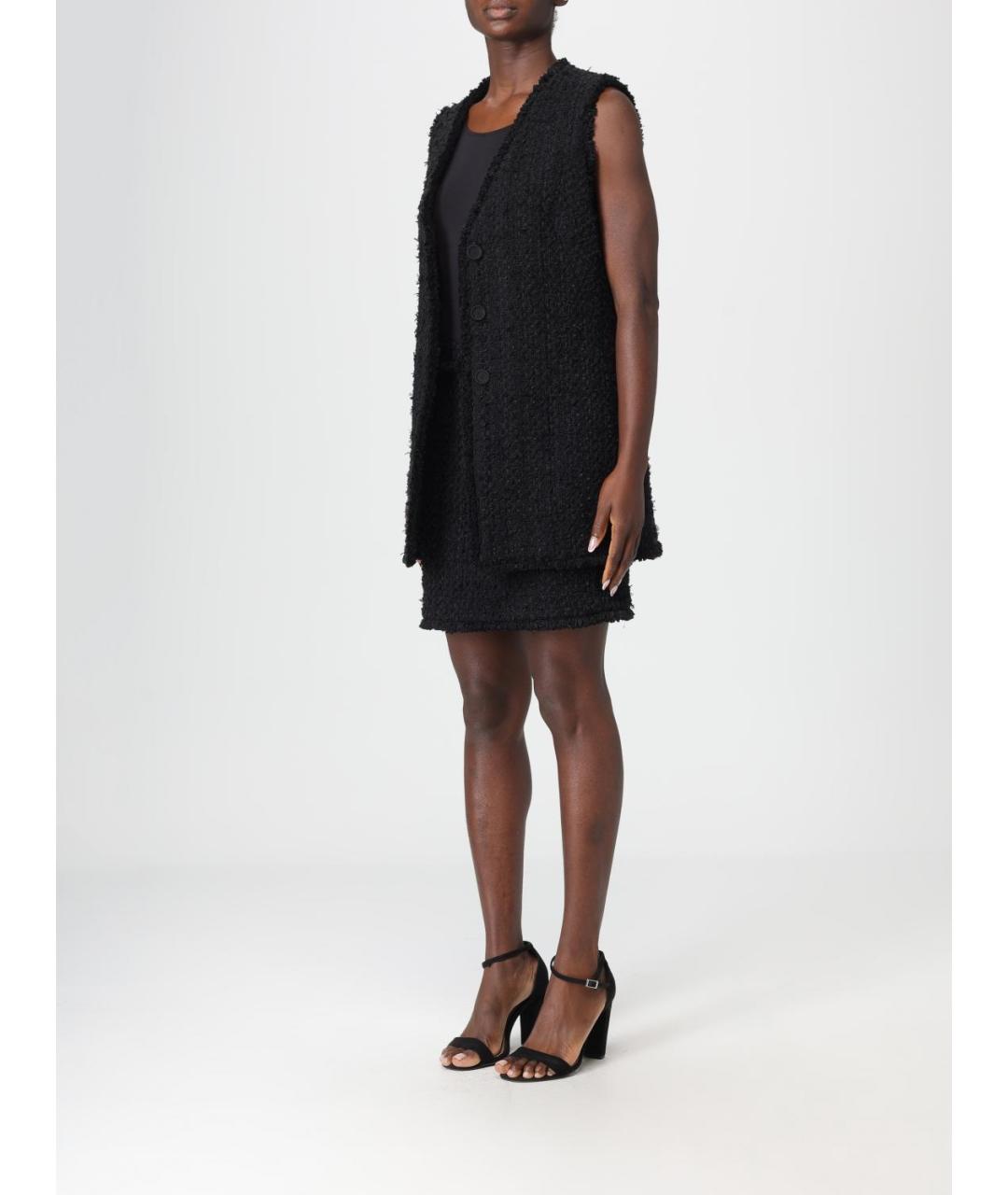 HUGO BOSS Черная хлопковая жилетка, фото 4