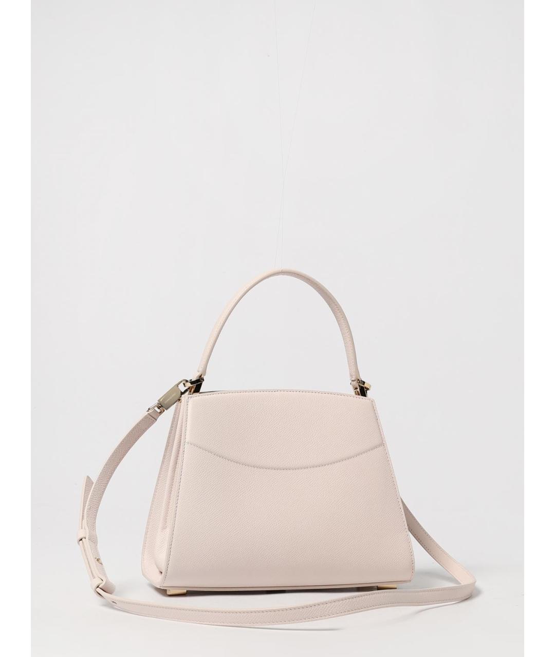 FERRAGAMO Розовая кожаная сумка тоут, фото 3