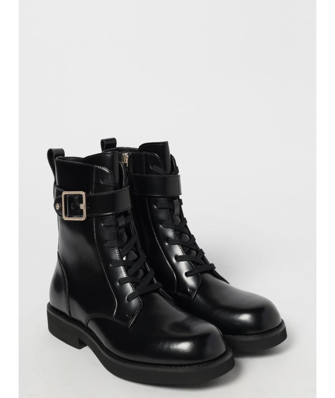 HUGO BOSS Черные синтетические ботинки, фото 2