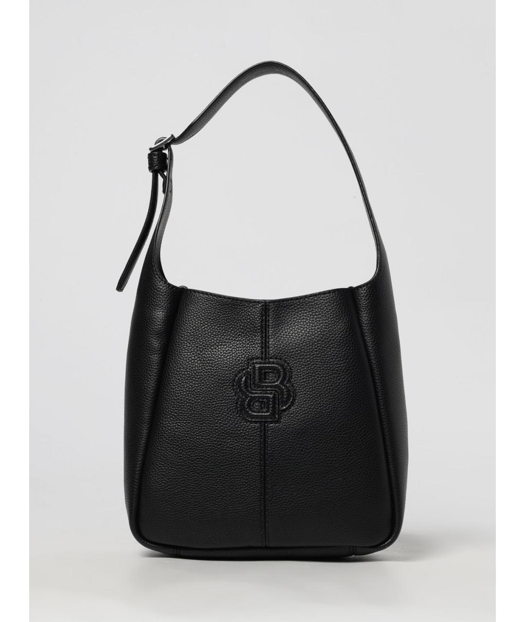 HUGO BOSS Черная сумка через плечо из искусственной кожи, фото 4