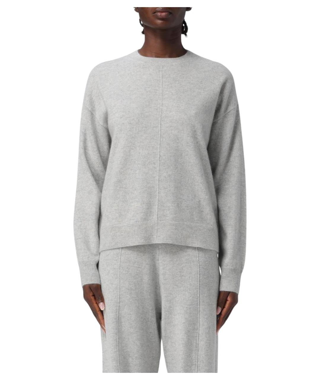 HUGO BOSS Серый шерстяной джемпер / свитер, фото 1