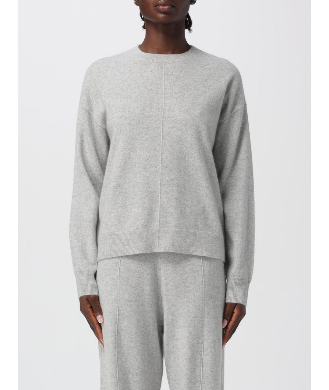 HUGO BOSS Серый шерстяной джемпер / свитер, фото 5