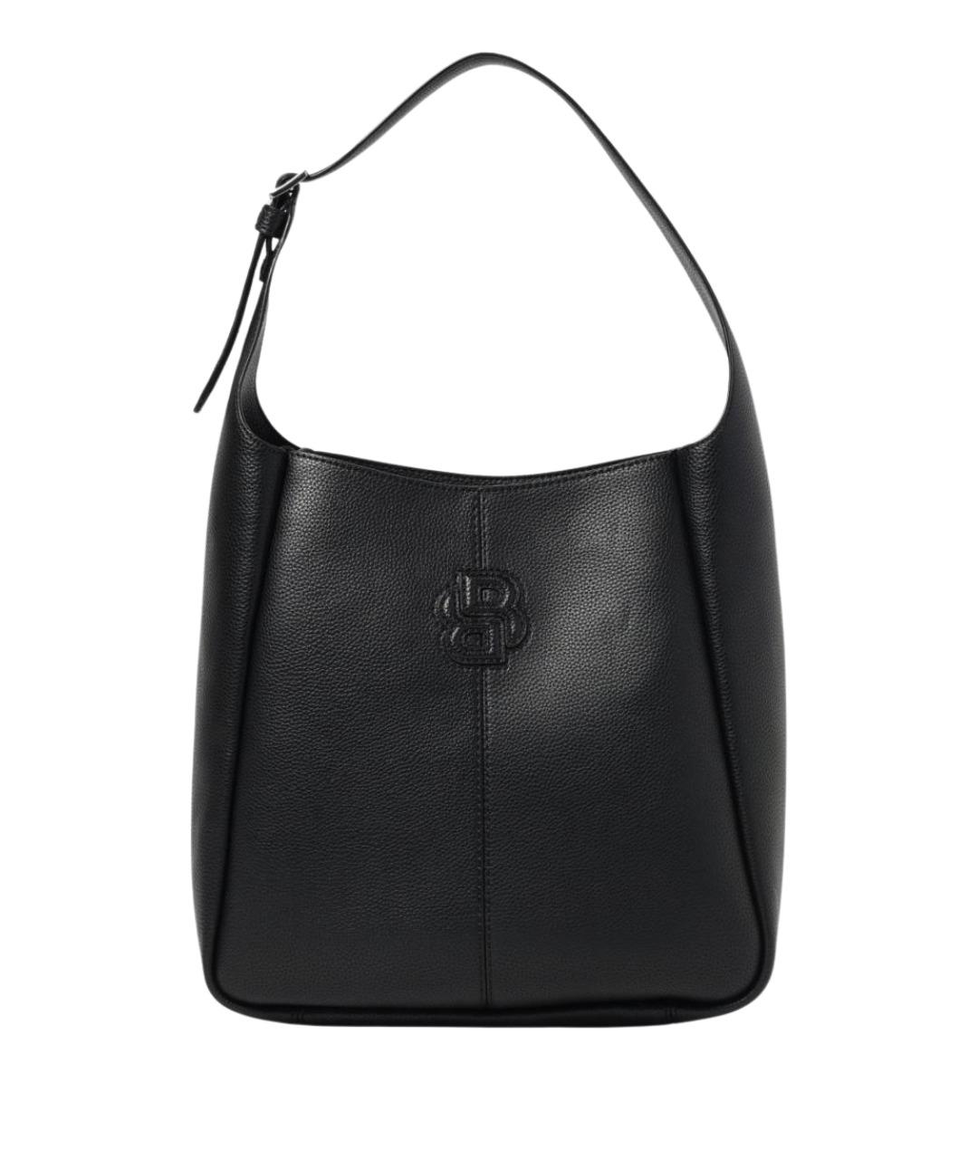 HUGO BOSS Черная сумка через плечо из искусственной кожи, фото 1