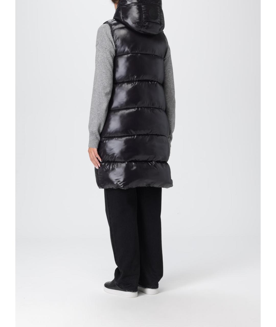 SAVE THE DUCK Черный полиамидовый жилет, фото 2