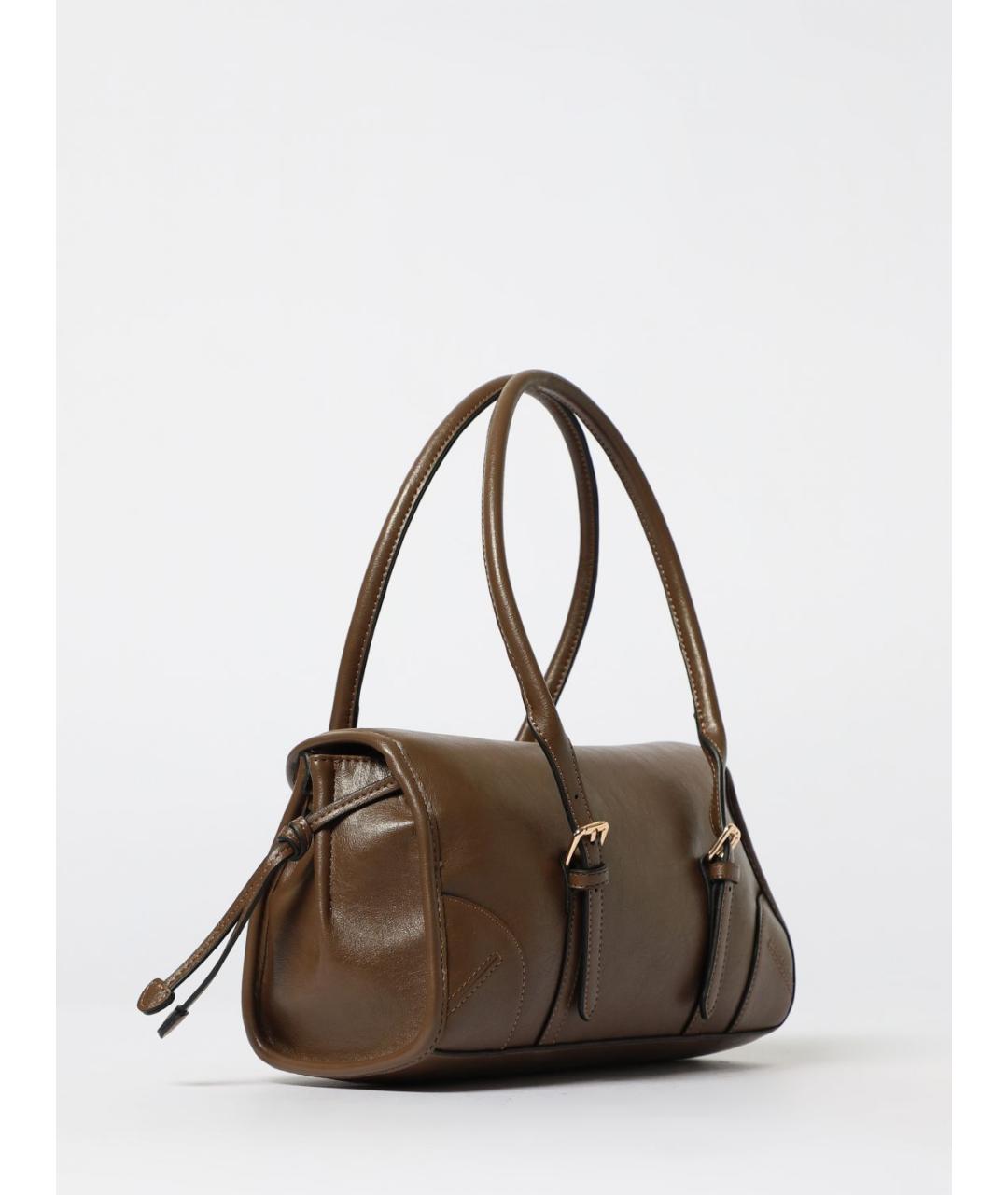 TWIN-SET Коричневая сумка через плечо из искусственной кожи, фото 2