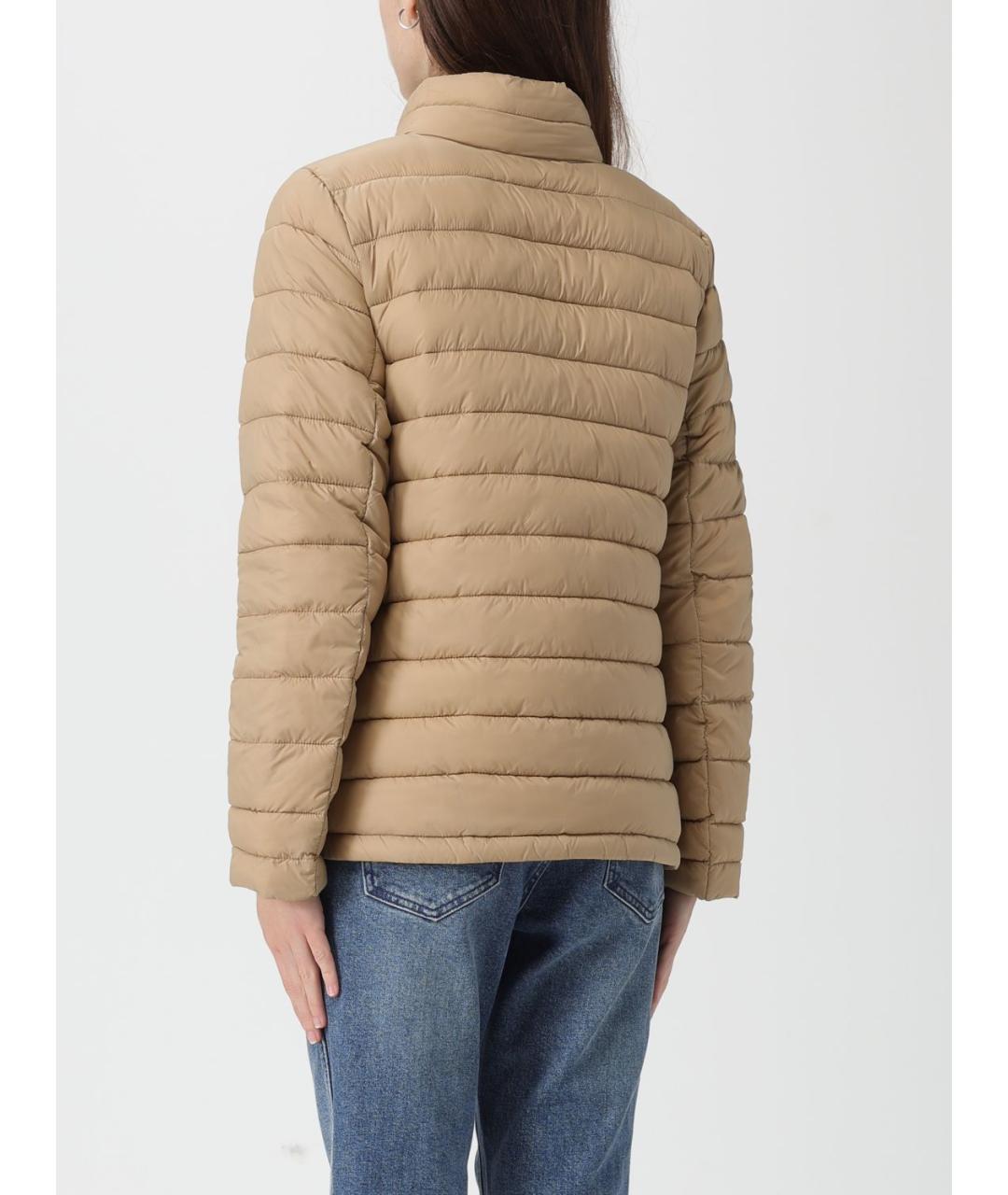 RALPH LAUREN Бежевая полиамидовая куртка, фото 3