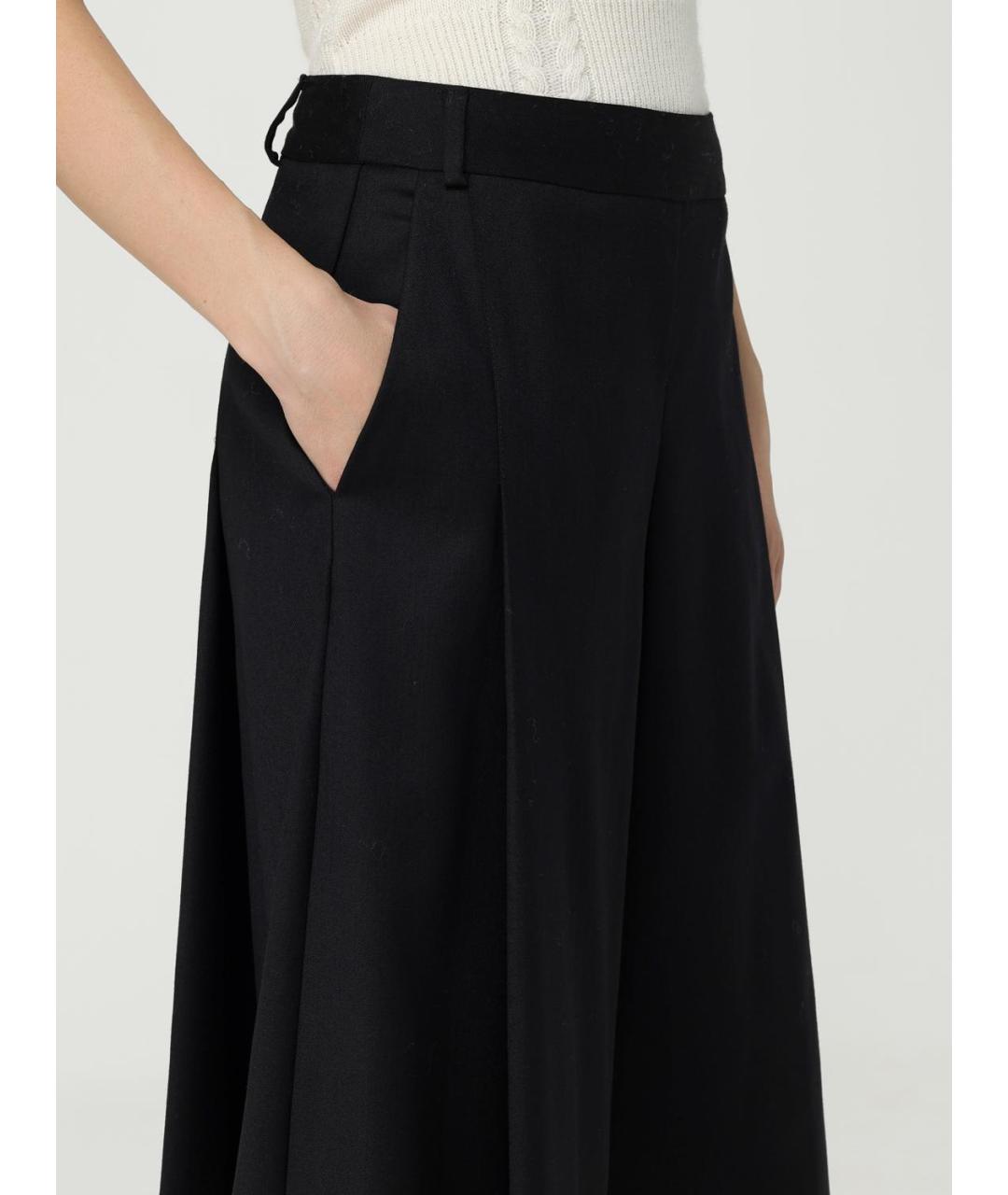 ERMANNO SCERVINO Черные шерстяные шорты, фото 5