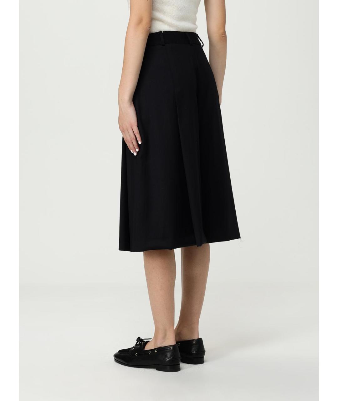 ERMANNO SCERVINO Черные шерстяные шорты, фото 3