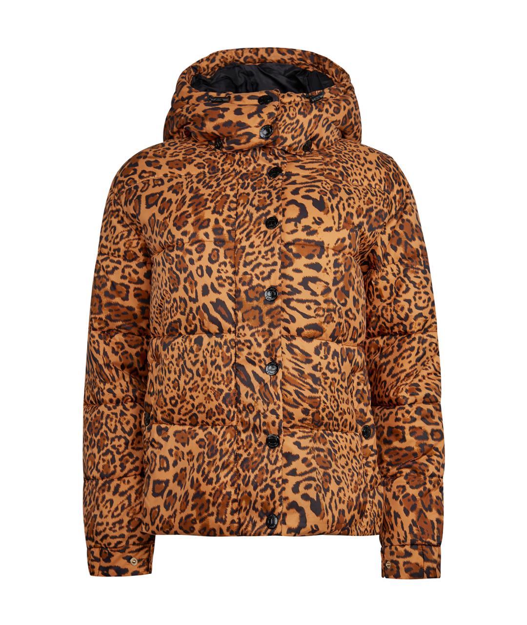 TWIN-SET Коричневый полиамидовый пуховик, фото 1