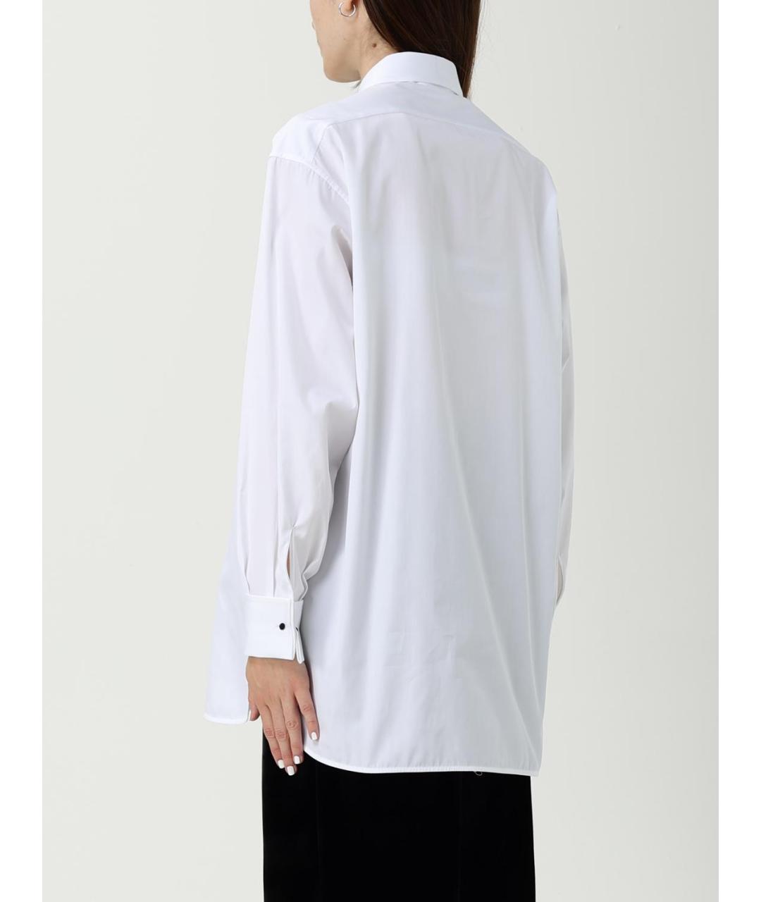 ERMANNO SCERVINO Белая хлопковая рубашка, фото 3