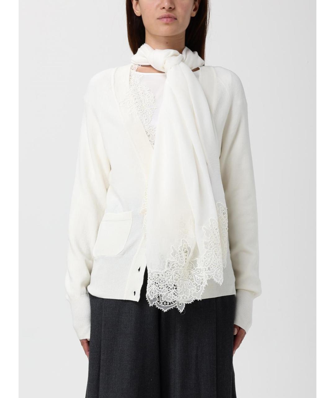 ERMANNO SCERVINO Бежевый шарф, фото 2