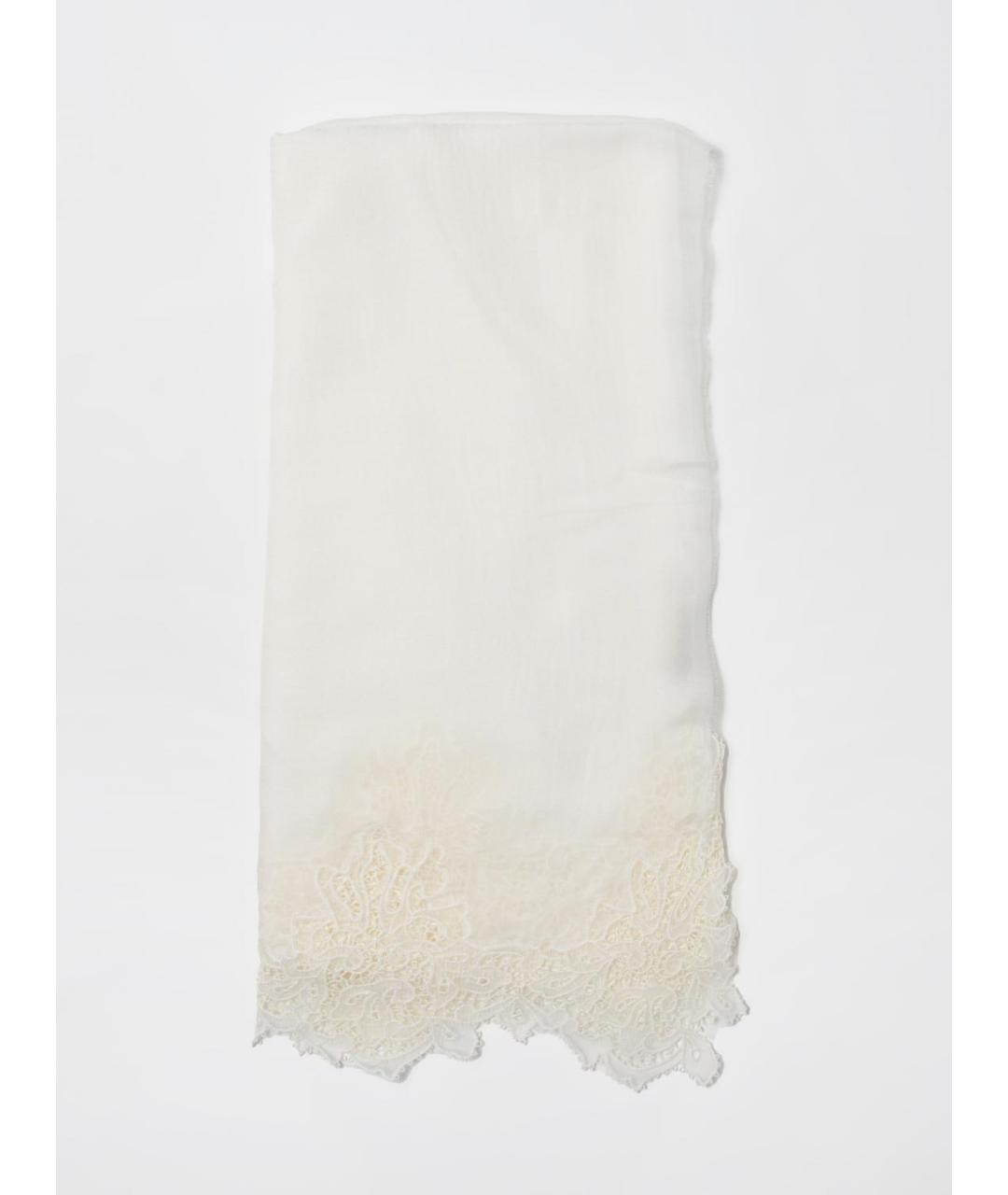 ERMANNO SCERVINO Бежевый шарф, фото 5