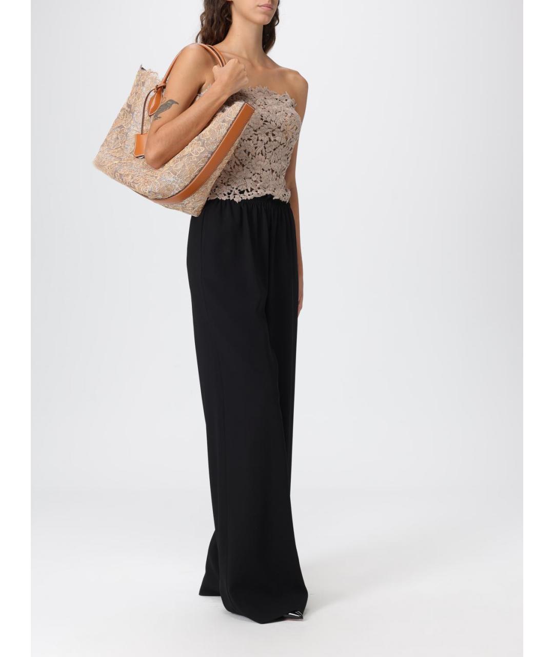 ERMANNO SCERVINO Бежевая сумка тоут, фото 2