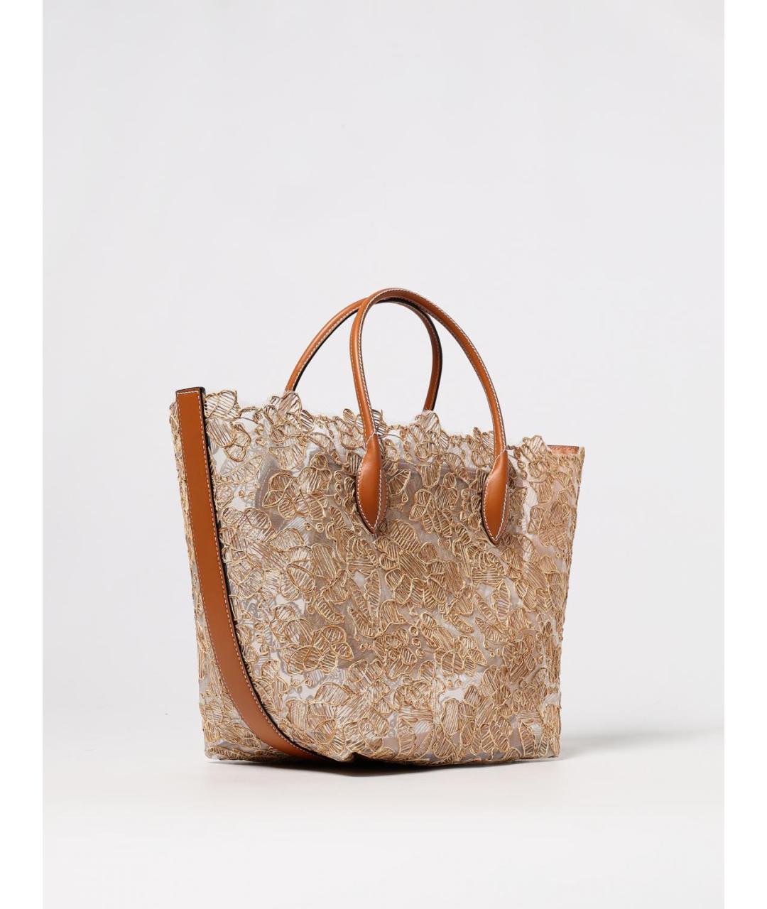 ERMANNO SCERVINO Бежевая сумка тоут, фото 3