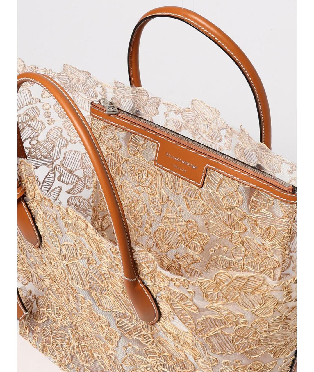 ERMANNO SCERVINO Бежевая сумка тоут, фото 5