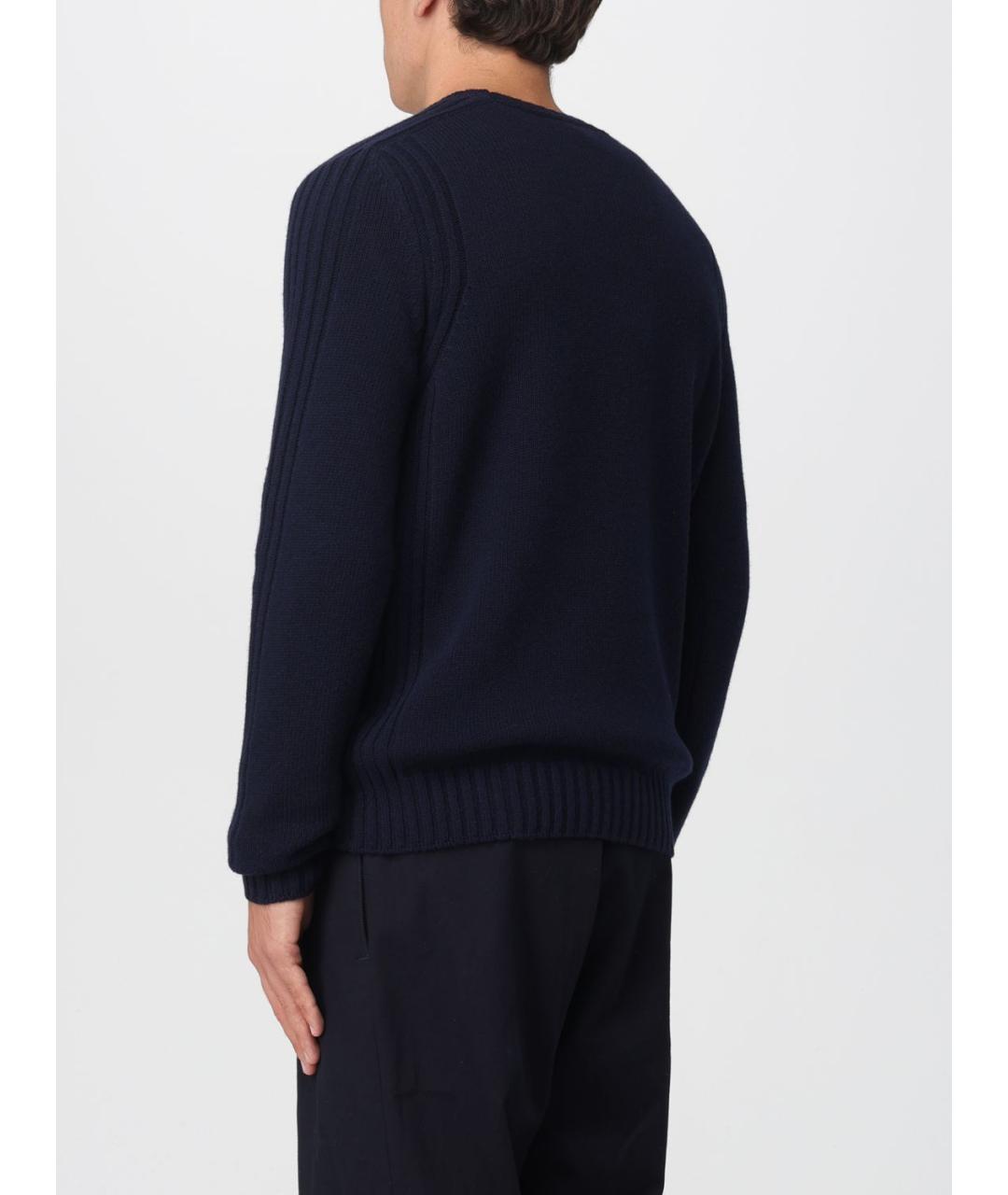 BELSTAFF Синий шерстяной джемпер / свитер, фото 2