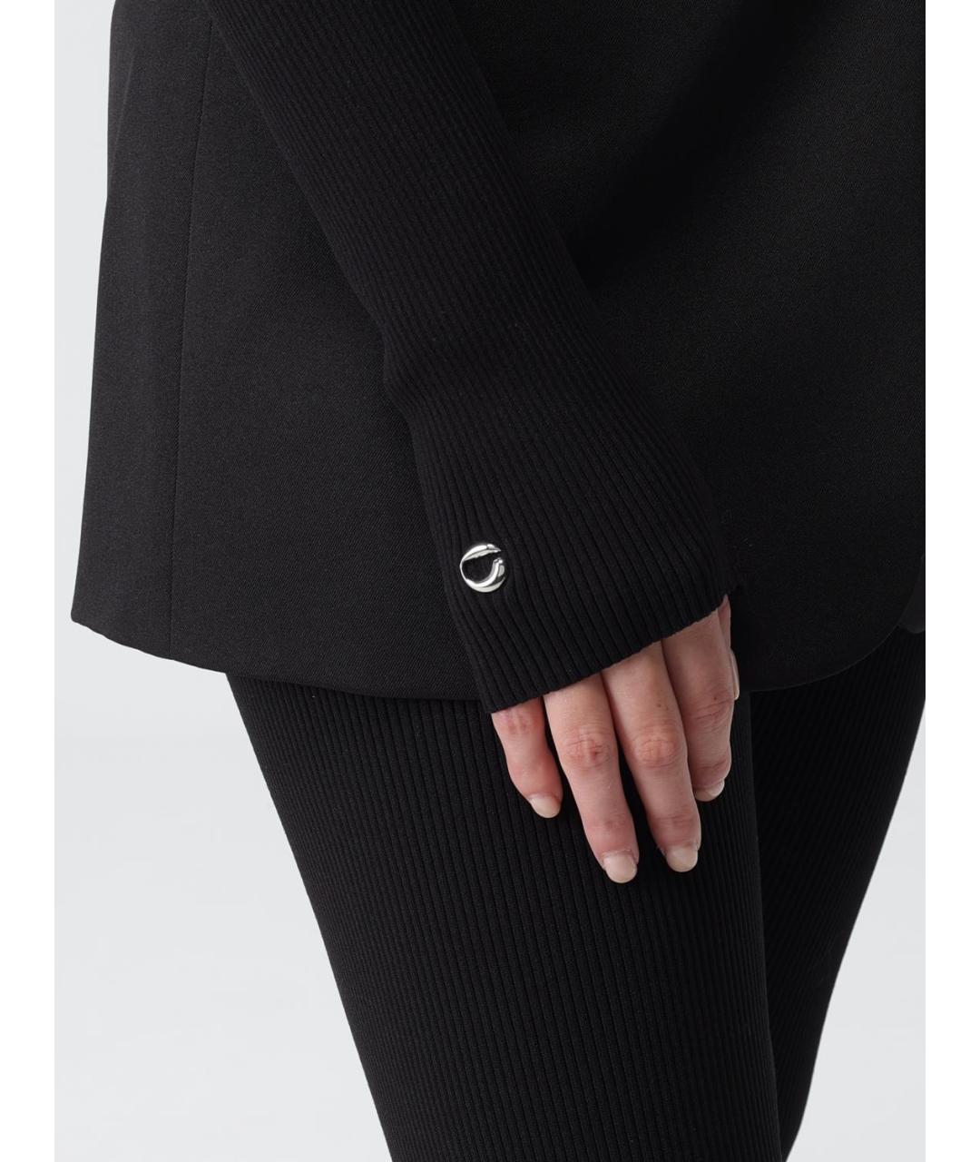 COPERNI Черный полиамидовый жакет/пиджак, фото 5