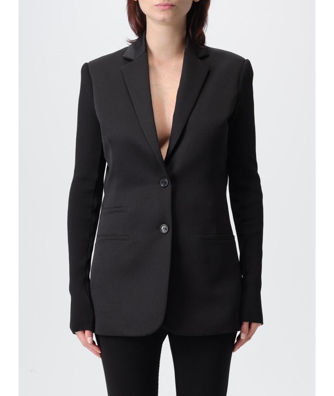 COPERNI Черный полиамидовый жакет/пиджак, фото 6