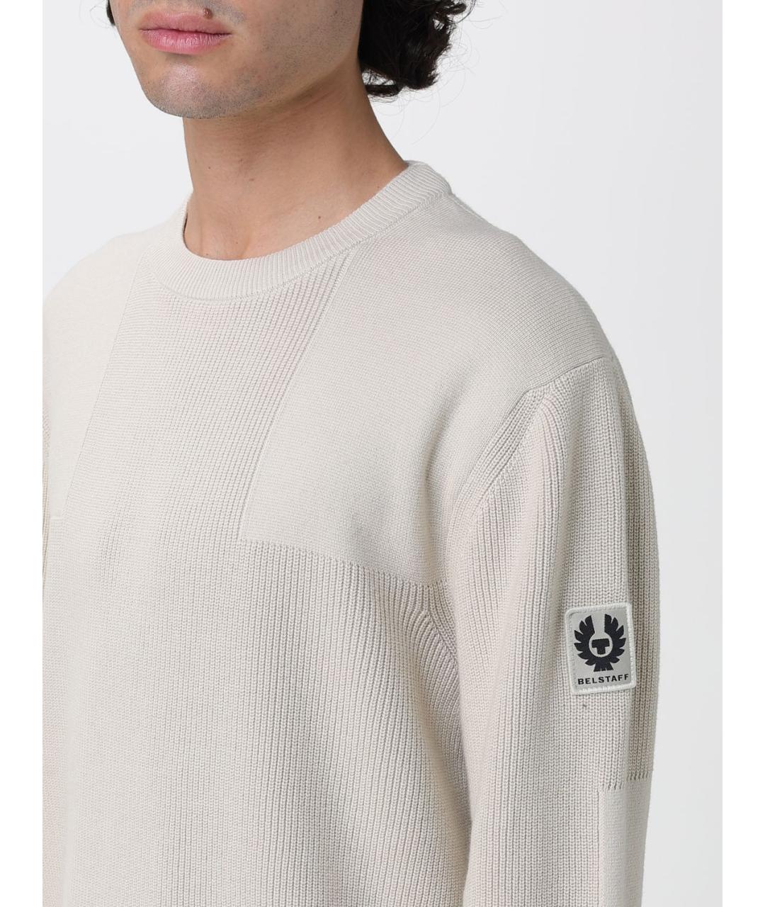 BELSTAFF Серый хлопковый джемпер / свитер, фото 4