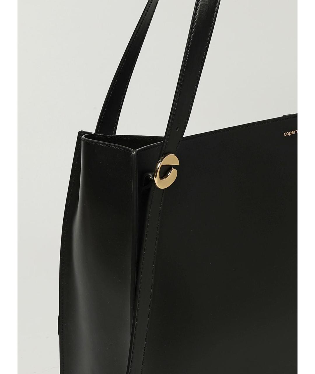 COPERNI Черная кожаная сумка тоут, фото 4