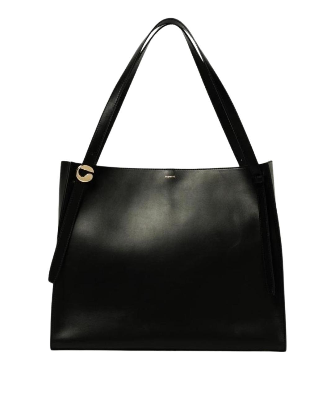 COPERNI Черная кожаная сумка тоут, фото 1