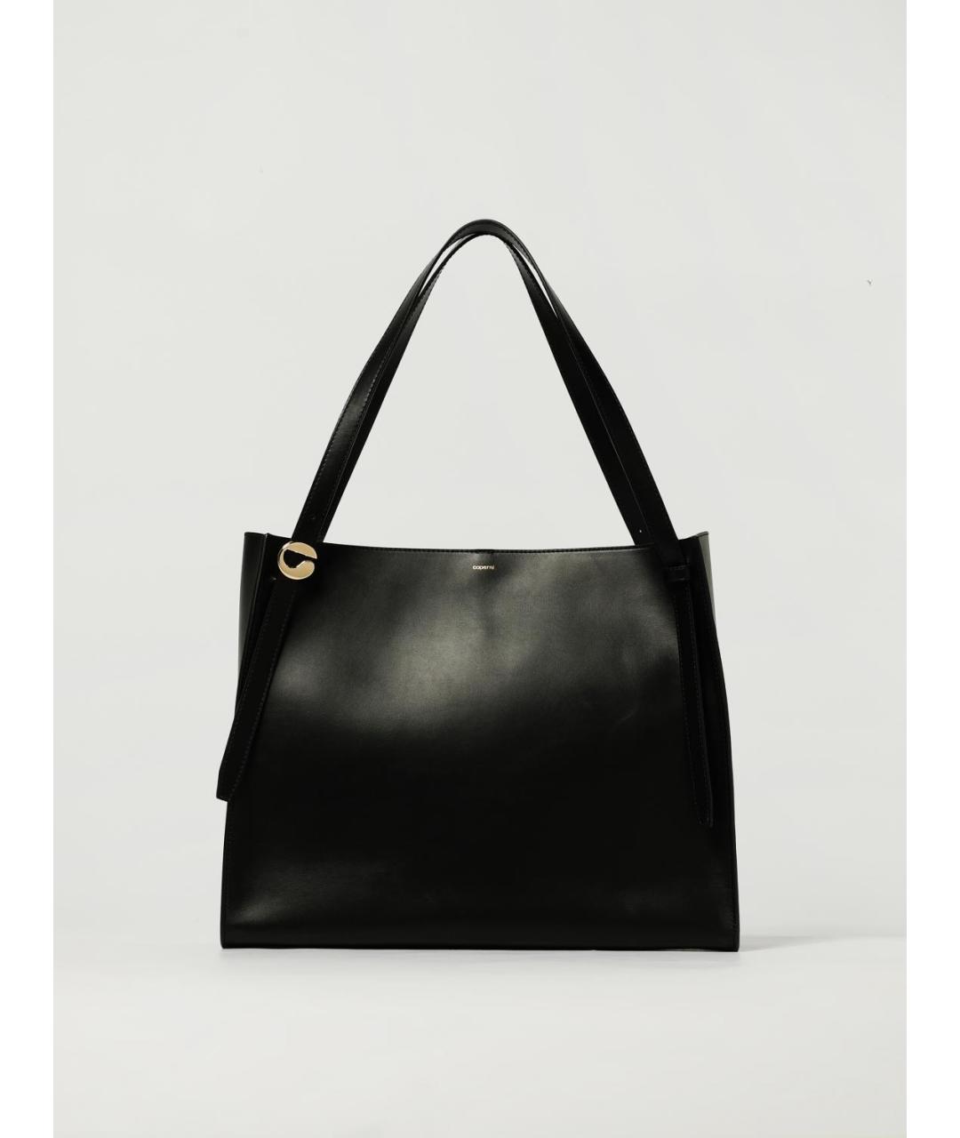 COPERNI Черная кожаная сумка тоут, фото 6