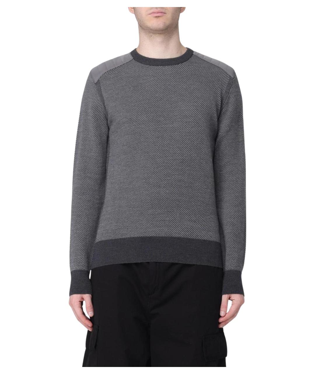 BELSTAFF Серый шерстяной джемпер / свитер, фото 1