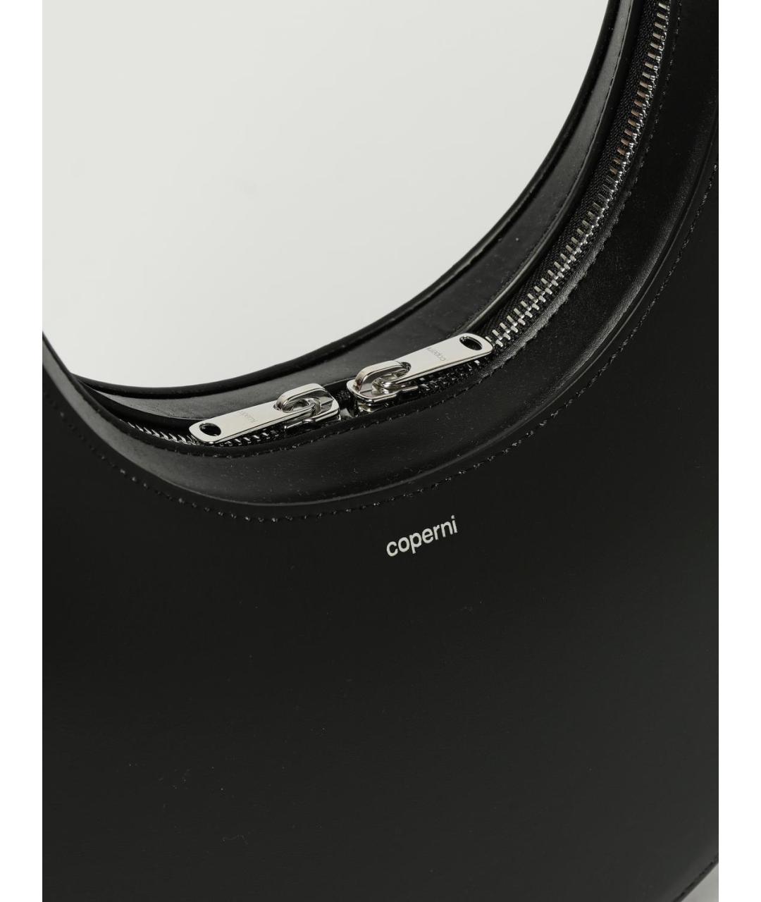 COPERNI Черная кожаная сумка через плечо, фото 4