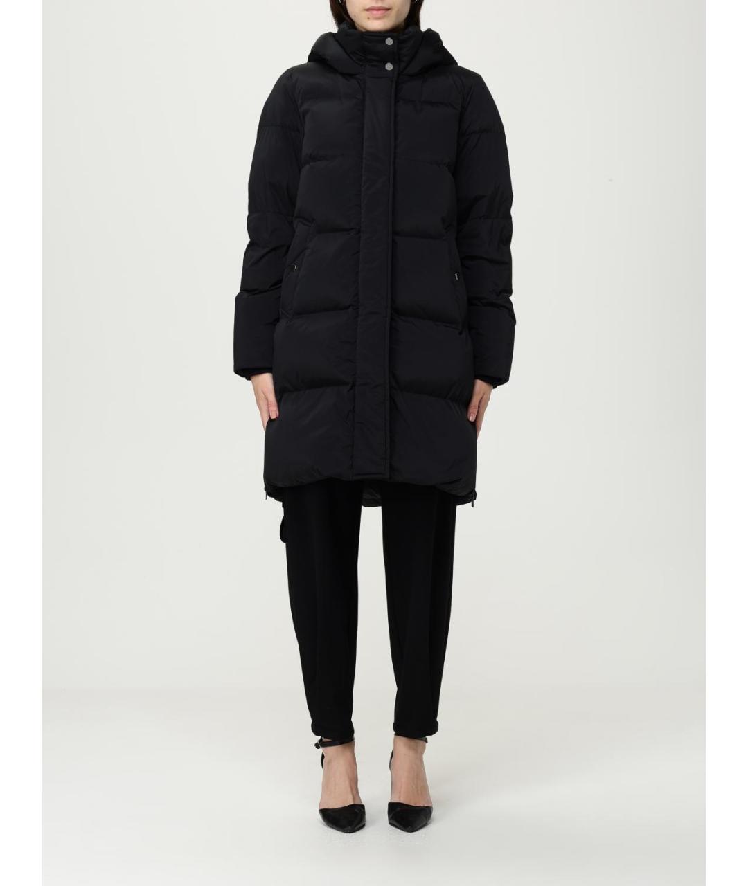 WOOLRICH Черный полиамидовый пуховик, фото 5