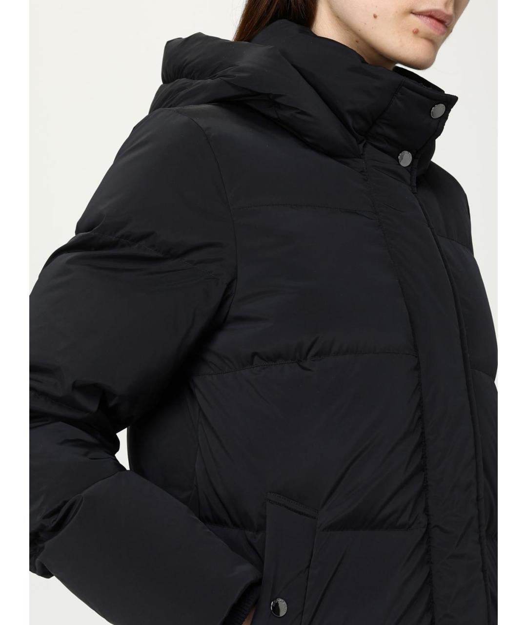 WOOLRICH Черный полиамидовый пуховик, фото 4