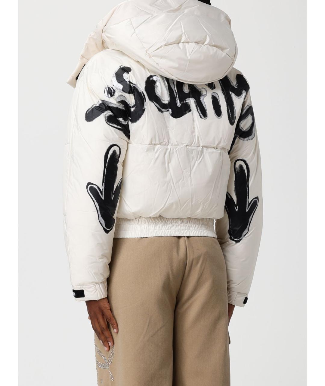 DISCLAIMER Бежевый полиэстеровый пуховик, фото 2