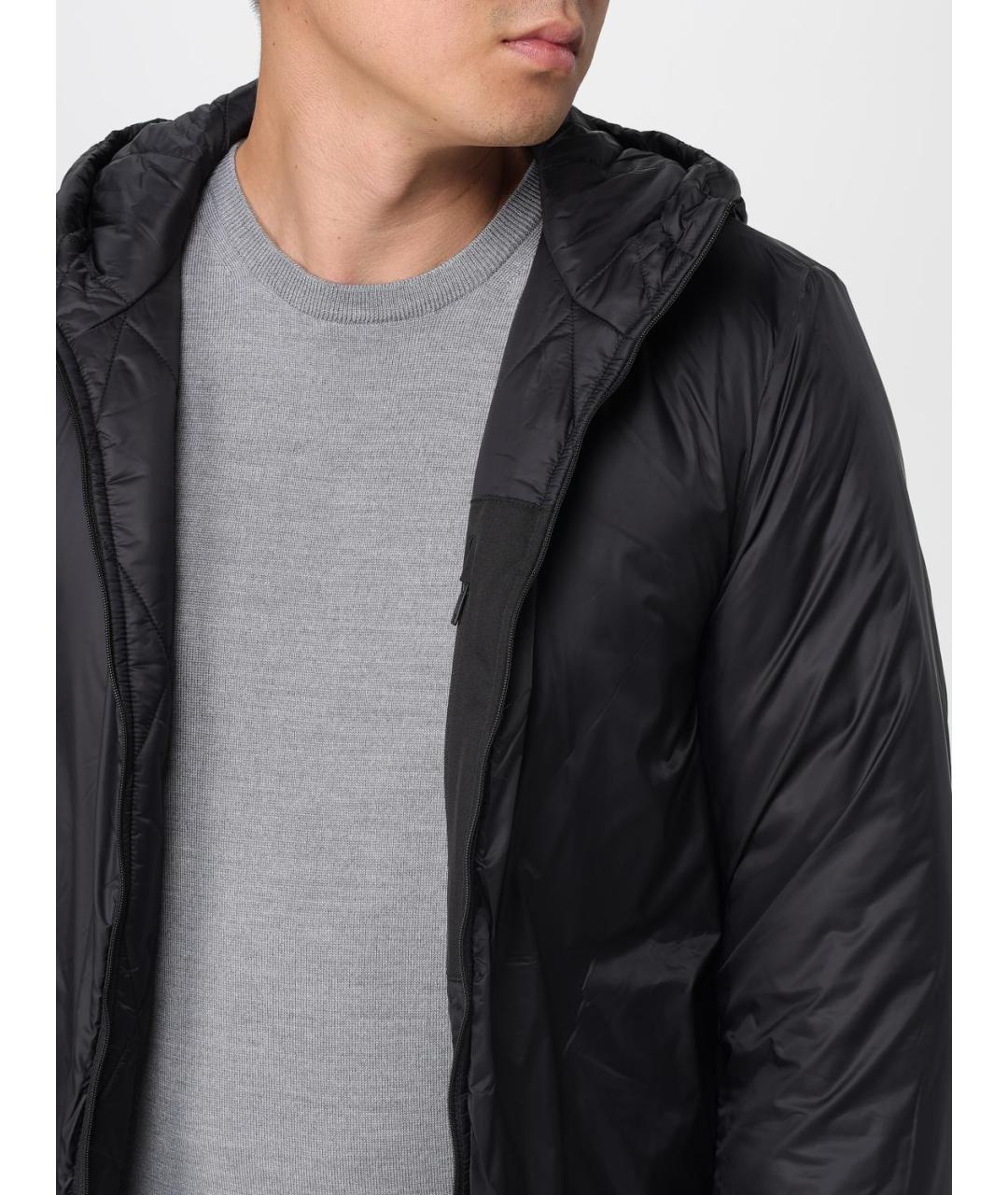 WOOLRICH Черная полиэстеровая куртка, фото 4