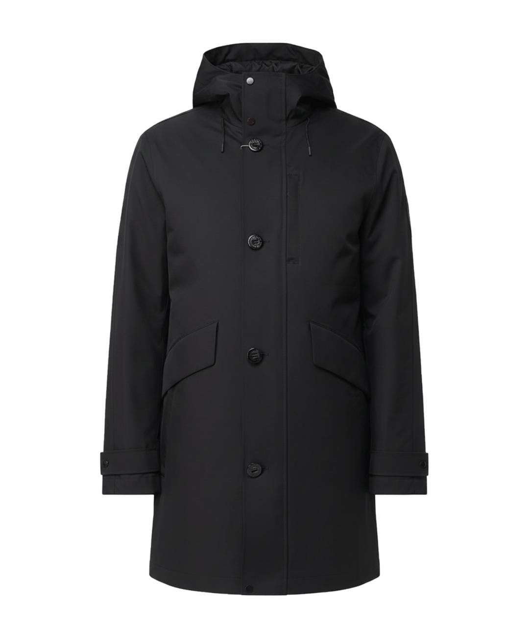 WOOLRICH Черная полиэстеровая куртка, фото 1