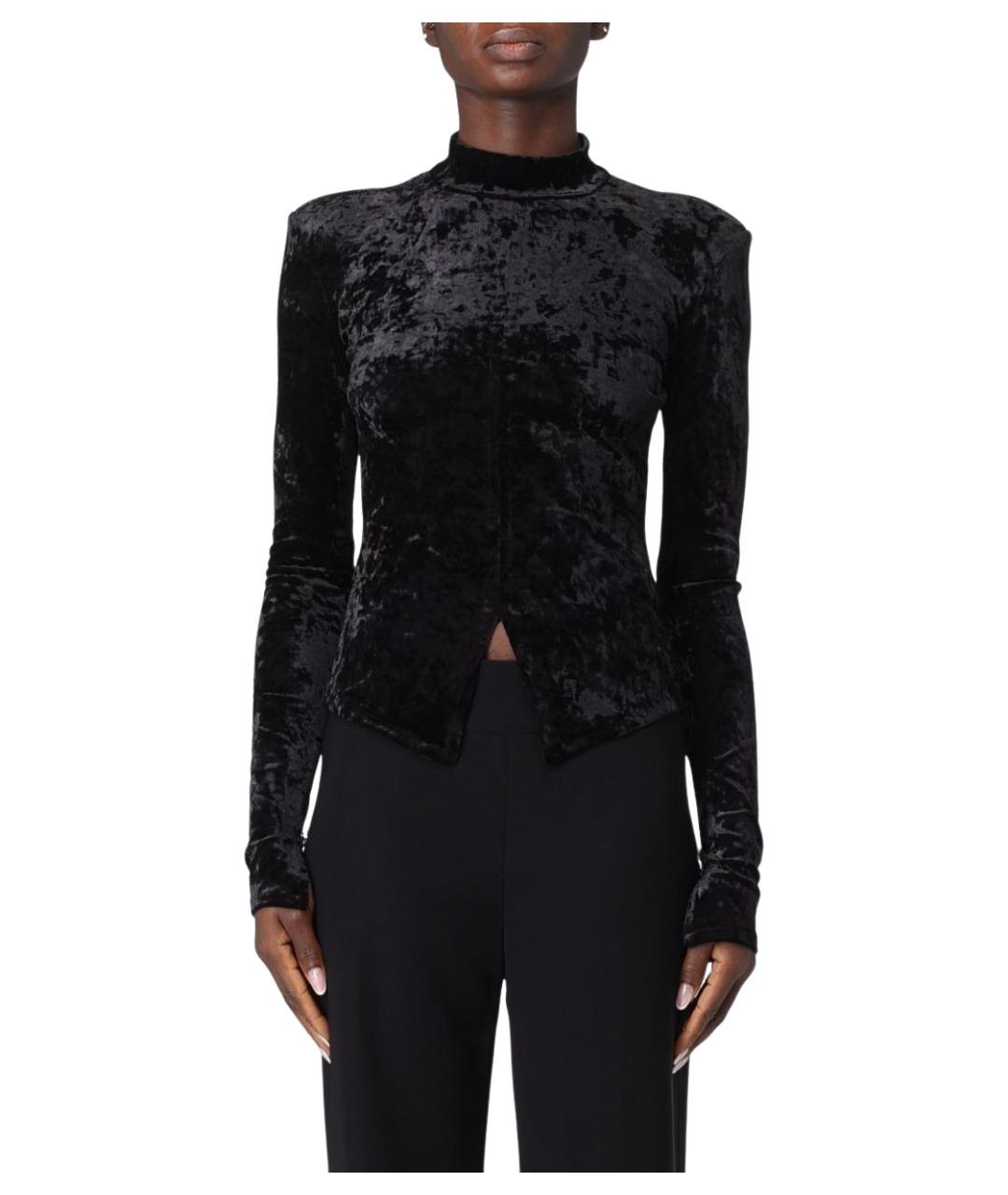 PATRIZIA PEPE Черная блузы, фото 1