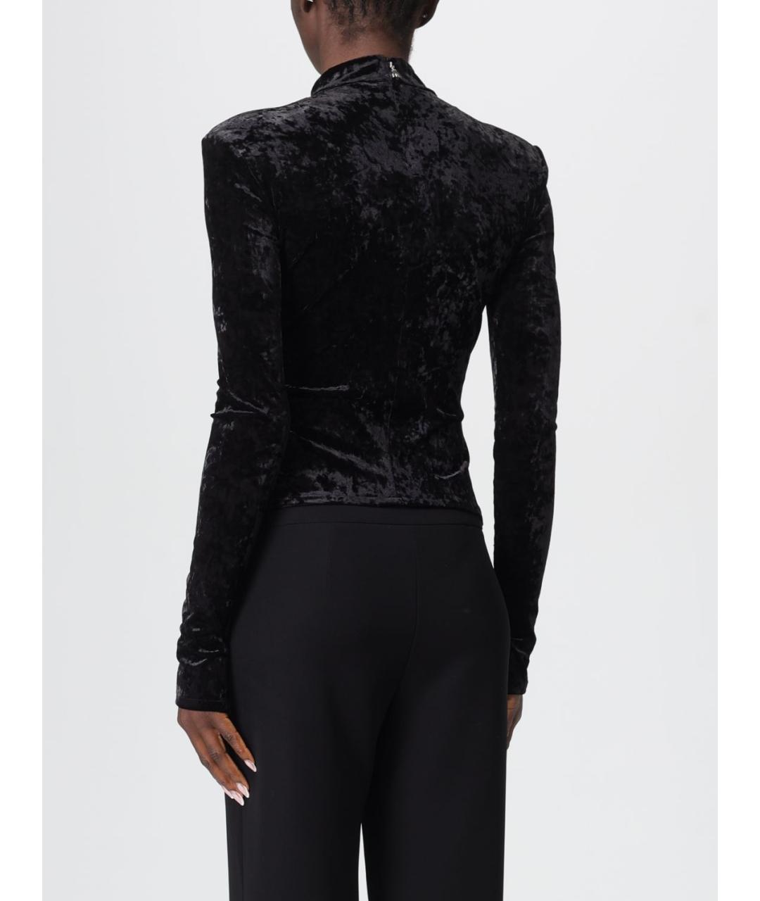 PATRIZIA PEPE Черная блузы, фото 2