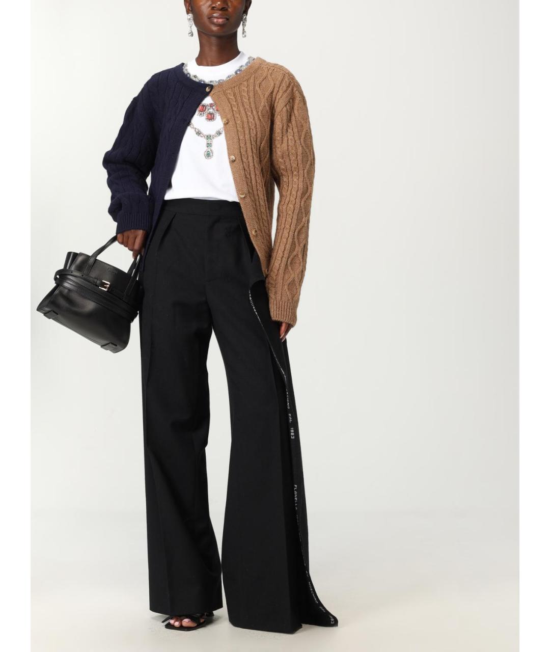 MOSCHINO Белая хлопковая футболка, фото 2